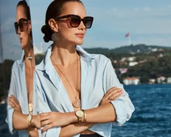 Elixa Pierścionek ze stali szlachetnej - koniczyna