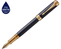 Discount Parker Pióro wieczne Duofold prestige blue chevron GT