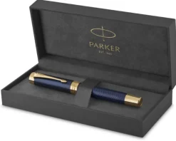 Discount Parker Pióro wieczne Duofold prestige blue chevron GT