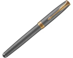 Parker Pióro wieczne Sonnet chiselled silver GT< Pióra Parker