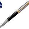 Parker Pióro wieczne Sonnet premium metal & black GT< Pióra Parker