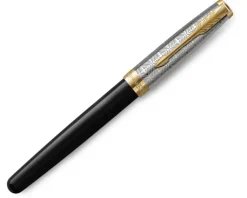 Parker Pióro wieczne Sonnet premium metal & black GT< Pióra Parker