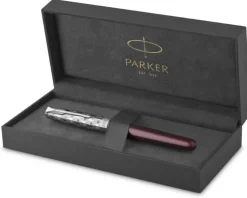 Hot Parker Pióro wieczne Sonnet premium metal & red CT
