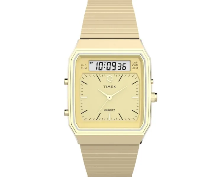 Timex Q ® 1982 Ana-Digi Reissue< Zegarki Męskie