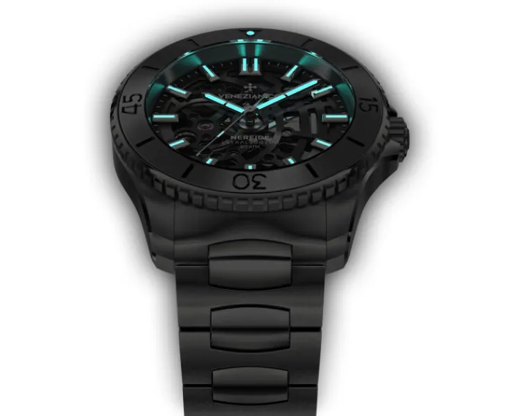 Venezianico Nereide Ultraleggero Black< Zegarki Męskie