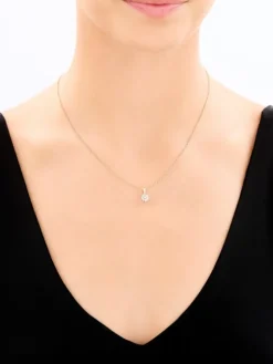 Apart Zawieszka i kolczyki z żółtego złota z diamentami - komplet - 0,01 ct - próba 375< Wszystkie