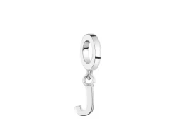 Sale Apart Zawieszka srebrna beads - litera J