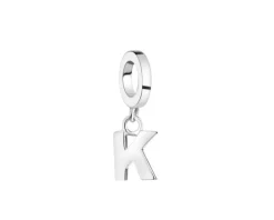 Sale Apart Zawieszka srebrna beads - litera K