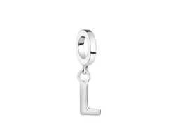 Sale Apart Zawieszka srebrna beads - litera L