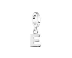 Apart Zawieszka srebrna beads - litera E< Beads