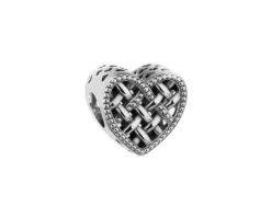 Apart Zawieszka srebrna beads - serce< Beads