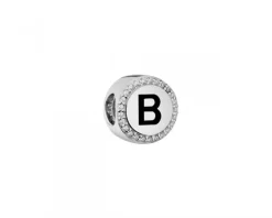Apart Zawieszka srebrna beads - litera B