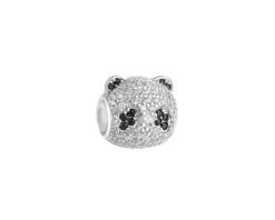 Apart Zawieszka srebrna beads z cyrkoniami - miś panda< Wszystkie