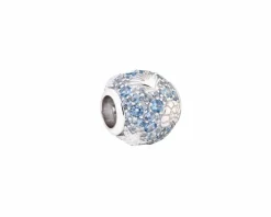 Apart Zawieszka srebrna beads z cyrkoniami - muszelki< Beads