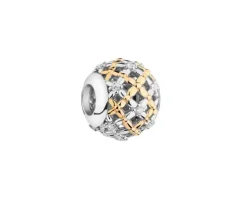 Apart Zawieszka srebrna beads z cyrkoniami< Beads