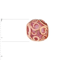 New Apart Zawieszka srebrna beads z cyrkonią