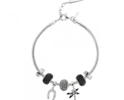 Sale Apart Zawieszka srebrna beads z kryształami