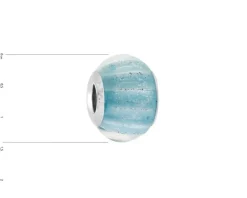 Outlet Apart Zawieszka srebrna beads ze szkłem murano