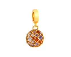 Discount Apart Zawieszka srebrna beads z cyrkoniami
