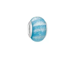 Apart Zawieszka srebrna beads ze szkłem murano