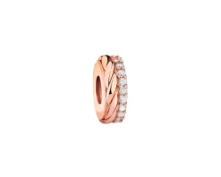 Sale Apart Zawieszka srebrna beads z cyrkoniami - stoper