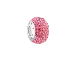 Apart Zawieszka srebrna beads z kryształami< Beads