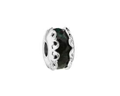 Online Apart Zawieszka srebrna beads ze szklanym detalem