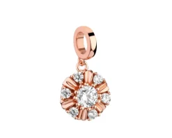 Online Apart Zawieszka srebrna beads z cyrkoniami