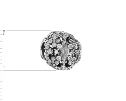 Online Apart Zawieszka srebrna beads z cyrkoniami