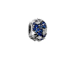 Apart Zawieszka srebrna beads z cyrkoniami< Beads