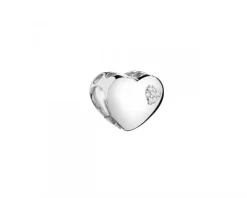 Apart Zawieszka srebrna beads z cyrkoniami - serce< Beads