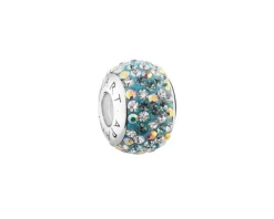 Sale Apart Zawieszka srebrna beads z kryształami