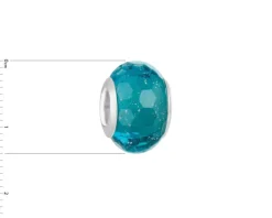 Discount Apart Zawieszka srebrna beads ze szkłem murano