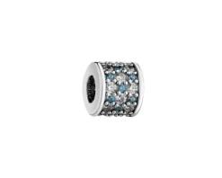 Apart Zawieszka srebrna beads z cyrkoniami< Beads