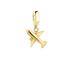 Best Apart Zawieszka srebrna new charms - samolot