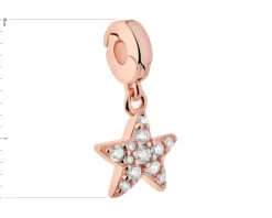 Discount Apart Zawieszka srebrna new charms z cyrkoniami - gwiazda