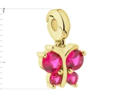 Apart Zawieszka srebrna new charms z cyrkoniami - motyl< Wszystkie