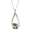 Apart Zawieszka srebrna ze szkłem< Zawieszki
