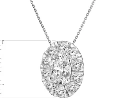 Apart Zawieszka z białego złota z diamentami laboratoryjnymi - 1,50 ct - próba 750< Wszystkie