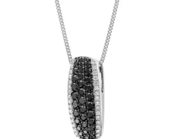 Apart Zawieszka z białego złota z brylantami - 0,66 ct - próba 585< Zawieszki