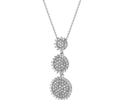 Apart Zawieszka z białego złota z diamentami - 0,32 ct - próba 585< Zawieszki