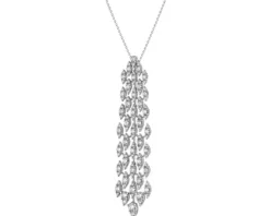 Best Apart Zawieszka z białego złota z brylantami - 2,73 ct - próba 750