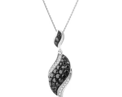 Apart Zawieszka z białego złota z brylantami - 0,54 ct - próba 585< Zawieszki