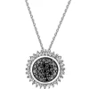 Apart Zawieszka z białego złota z diamentami - 0,22 ct - próba 585