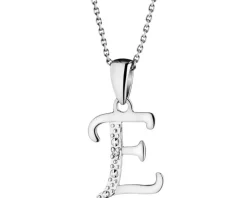 Best Apart Zawieszka z białego złota z diamentem - litera E - 0,003 ct - próba 585