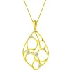 Best Apart Zawieszka z żółtego złota z brylantami - 0,05 ct - próba 585
