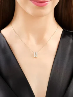 Apart Zawieszka z żółtego złota z brylantami - 0,96 ct - próba 585< Wszystkie