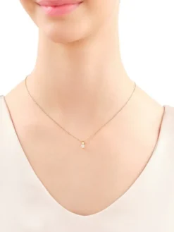 Apart Zawieszka z żółtego złota z brylantem - 0,18 ct - próba 750< Zawieszki