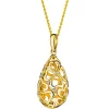 Apart Zawieszka z żółtego złota z diamentami - koniczyny - 0,02 ct - próba 585< Zawieszki