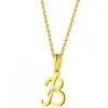 Apart Zawieszka z żółtego złota z diamentem - litera B - 0,004 ct - próba 585< Zawieszki